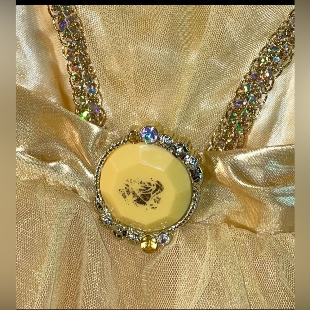 Pre-loved Good Condition Disney Store Belle Costume Dress Size 4 Beauty N Beast - Picture 4 of 10
